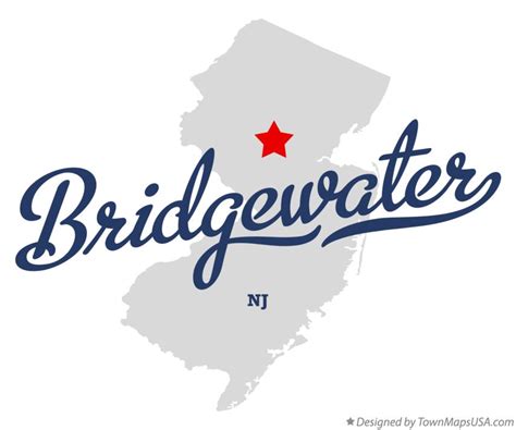 where is bridgewater nj on map
